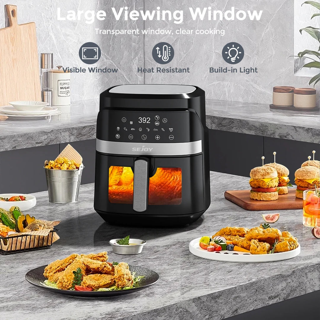 Sejoy 6QT 8-in-1 Air Fryer