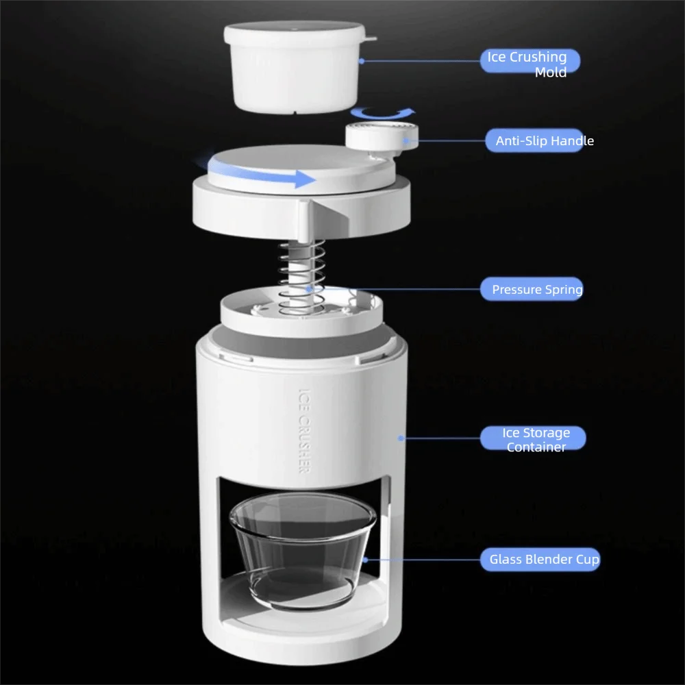 FrostCrush Manual Shaved Ice Maker