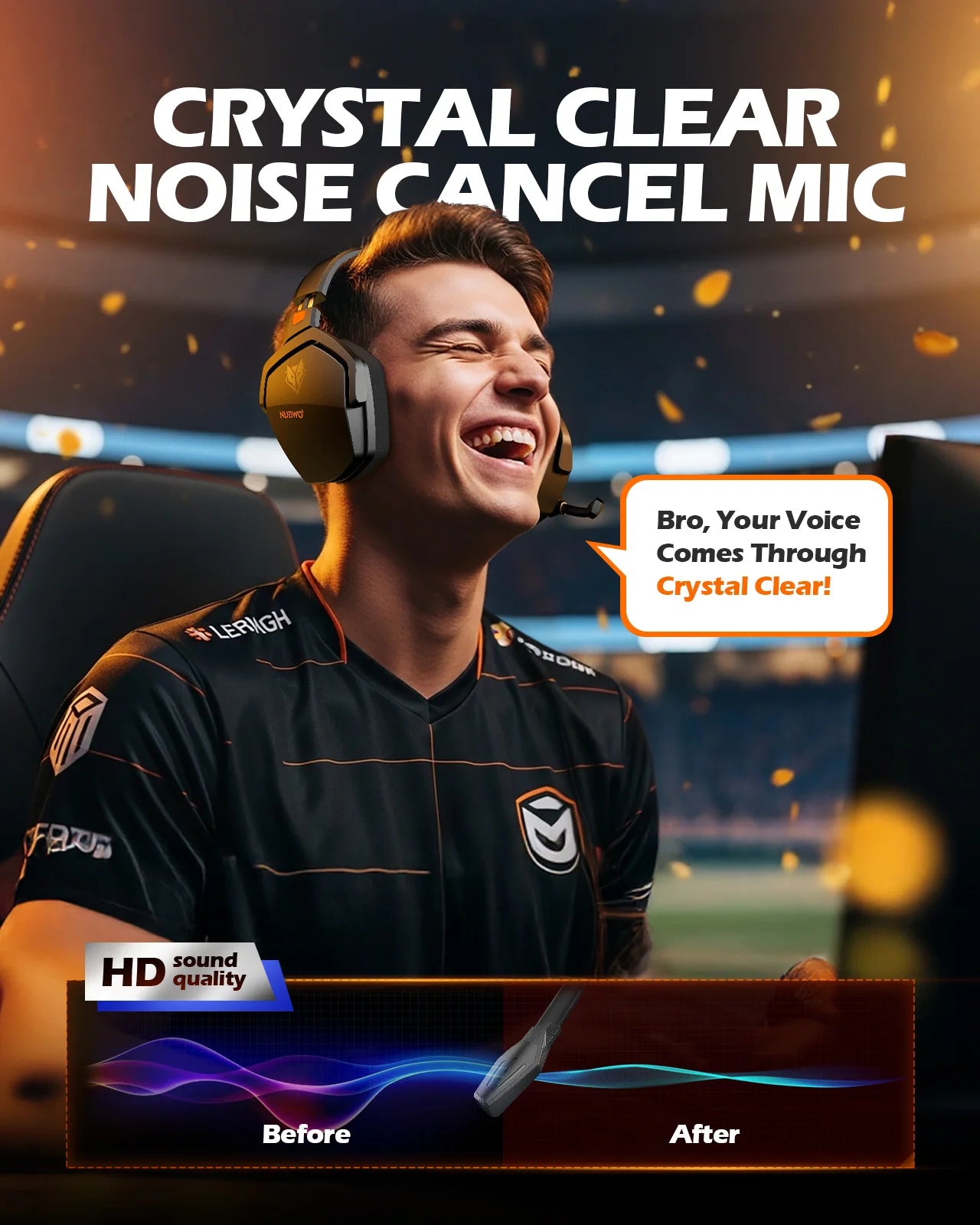 NUBWO G06 Dual Wireless Gaming Headset