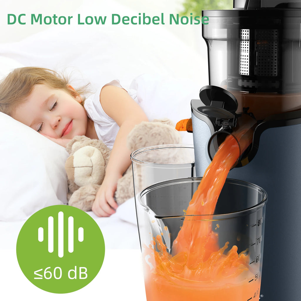 BioloMix Whole-Fruit Masticating Cold Press Juicer