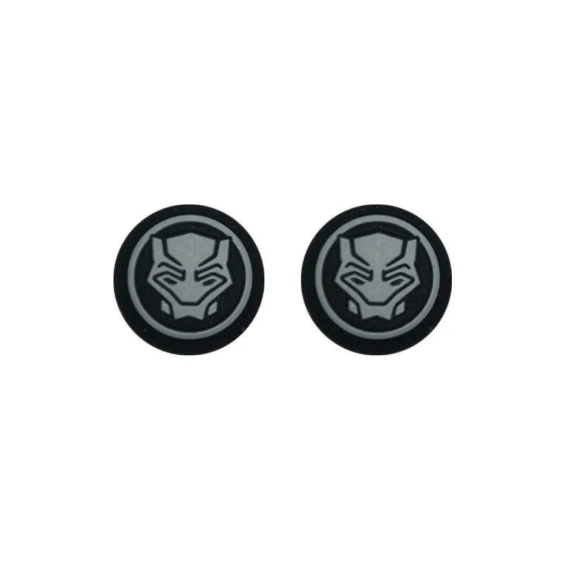 Silicone Thumb Grip Caps (2-Pack) for PS5, PS4 & Xbox Series X/S Controllers