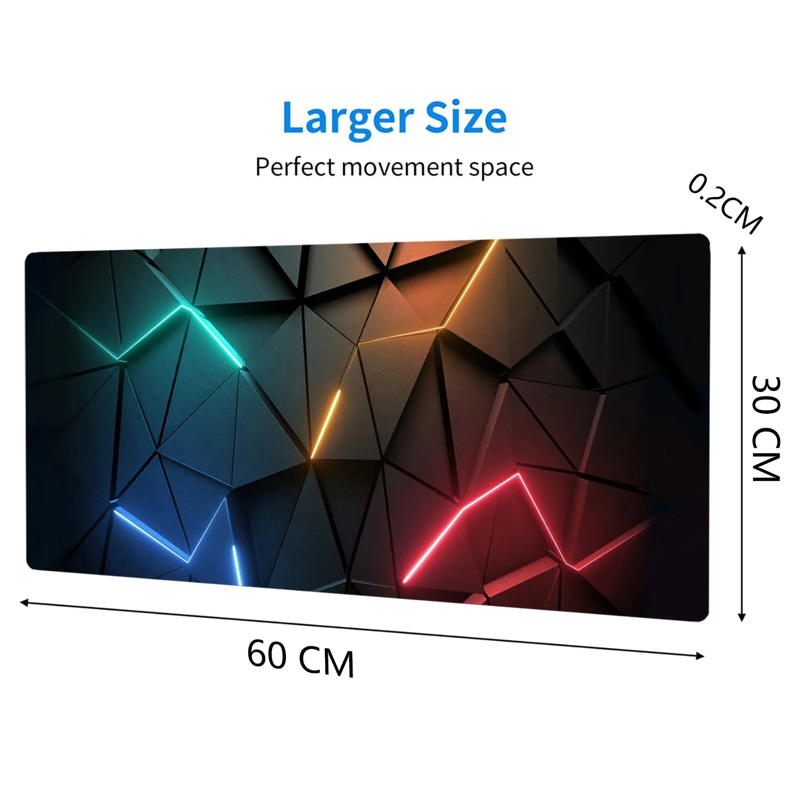 Extended Non-Slip Desk Mat ($31.5" \times 11.8"$)