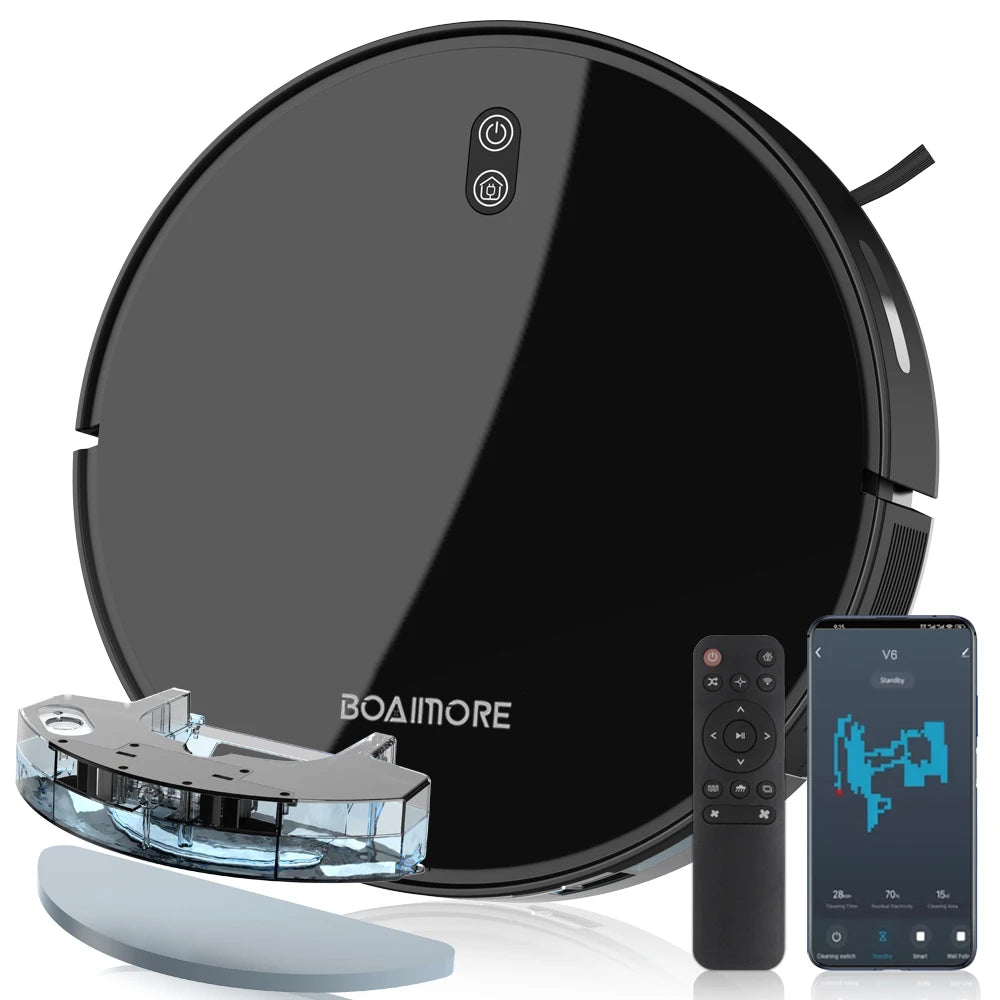 Smart Power-Clean Robot Vacuum