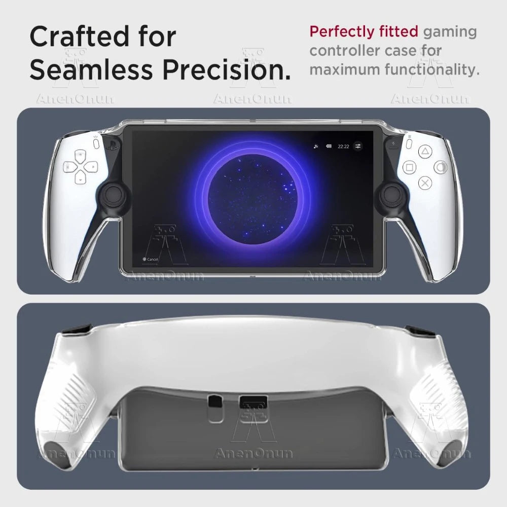 Clear TPU Protective Case for PlayStation Portal – Shockproof & Non-Slip