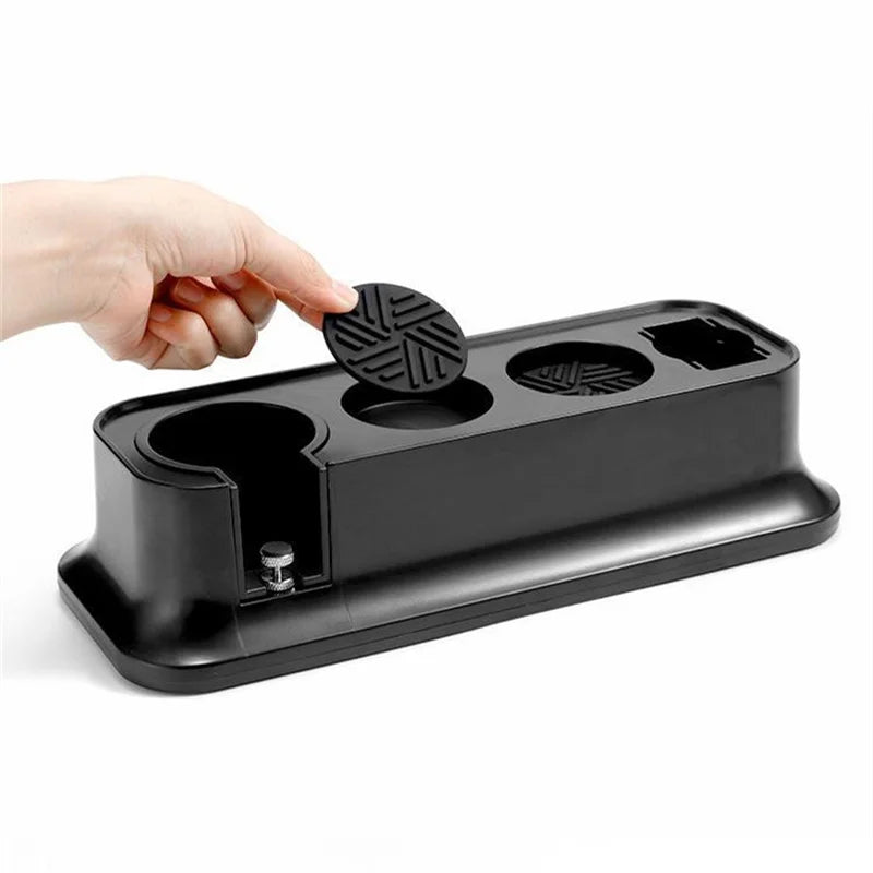 Universal Coffee Portafilter Holder & Tamping Station