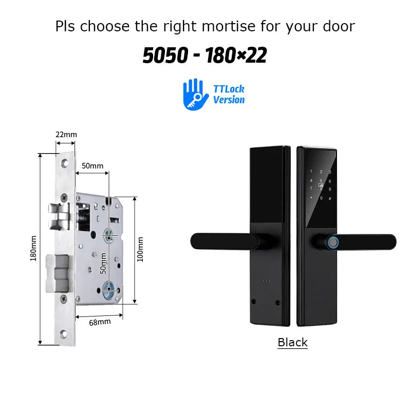AccessElite Smart Biometric Door Lock