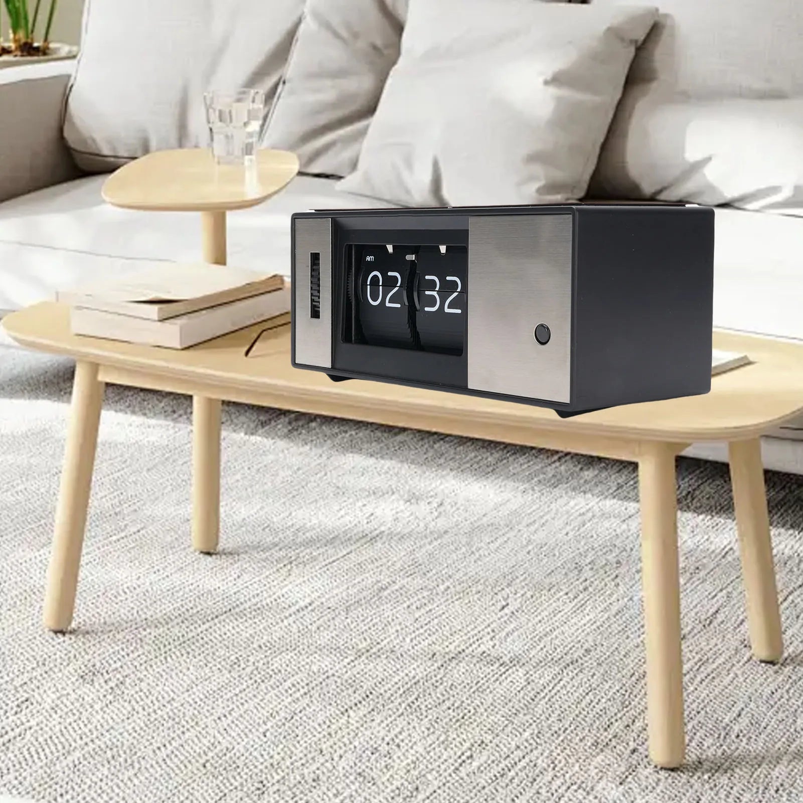RetroFlip Digital Desk Clock