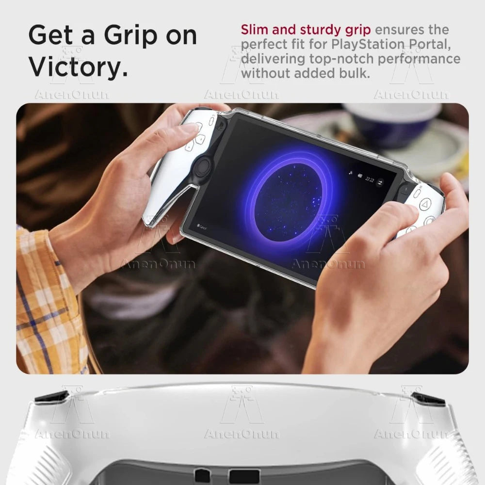 Clear TPU Protective Case for PlayStation Portal – Shockproof & Non-Slip