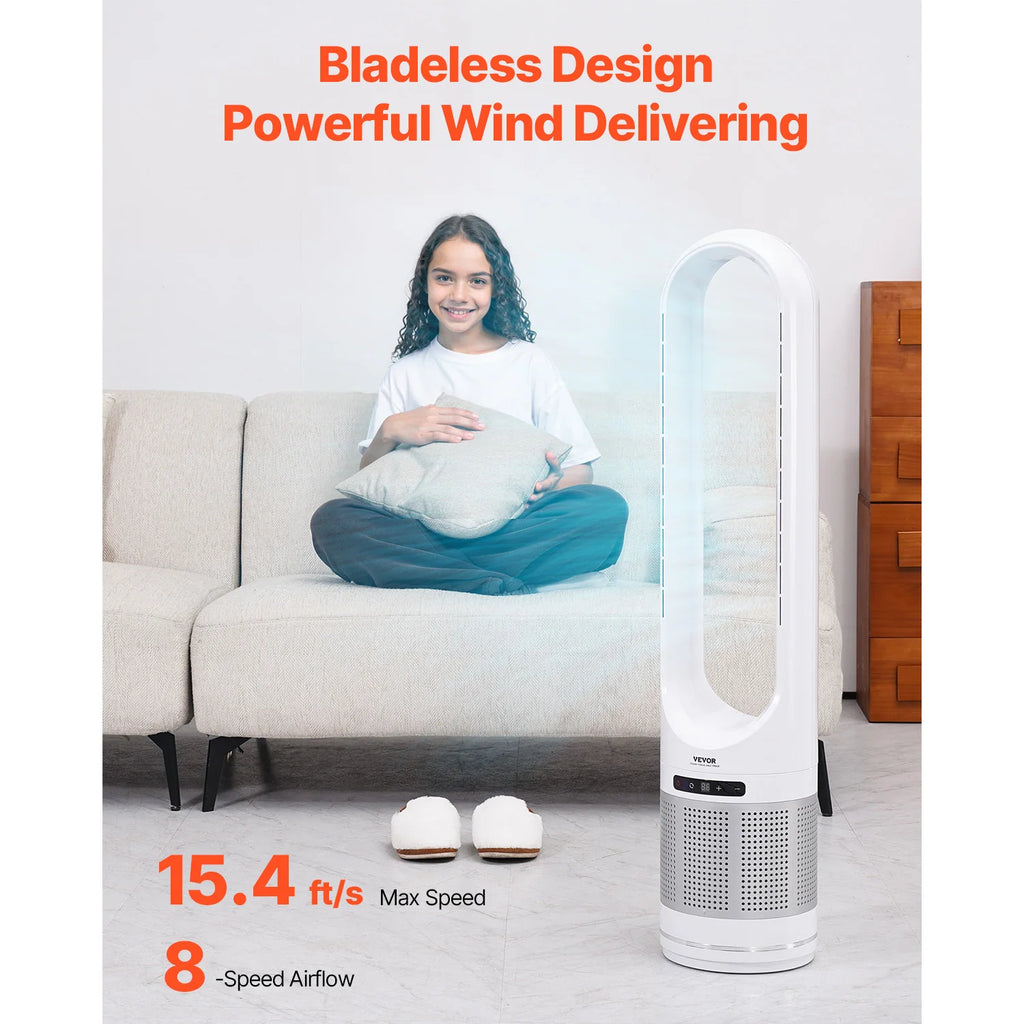 BreezeTower 8-Speed Bladeless Purifier