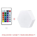 Quantum Hexagon RGB Touch Wall Lamp