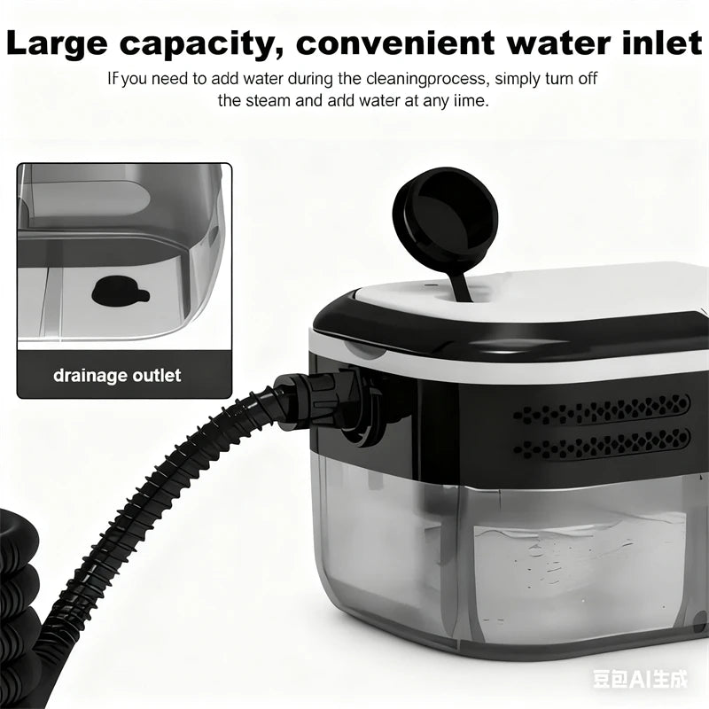 PureSteam Pro High-Pressure Handheld Cleaner