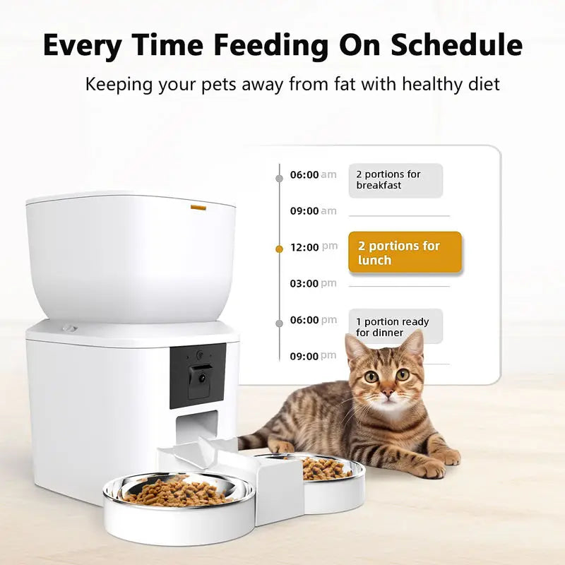 PetGuard Smart 1080p Auto-Feeder