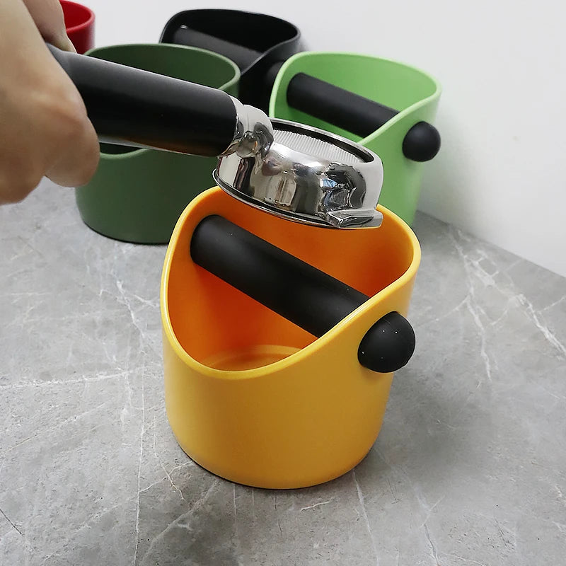 Espresso Coffee Knock Box & Grind Dump Bin