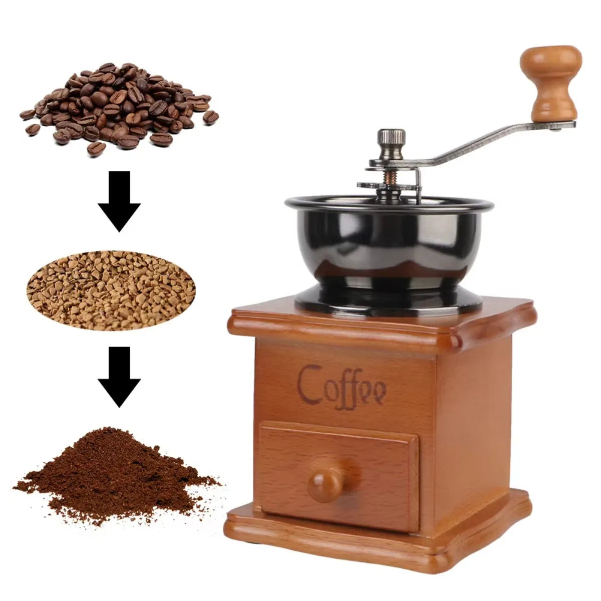 Vintage Manual Coffee Grinder