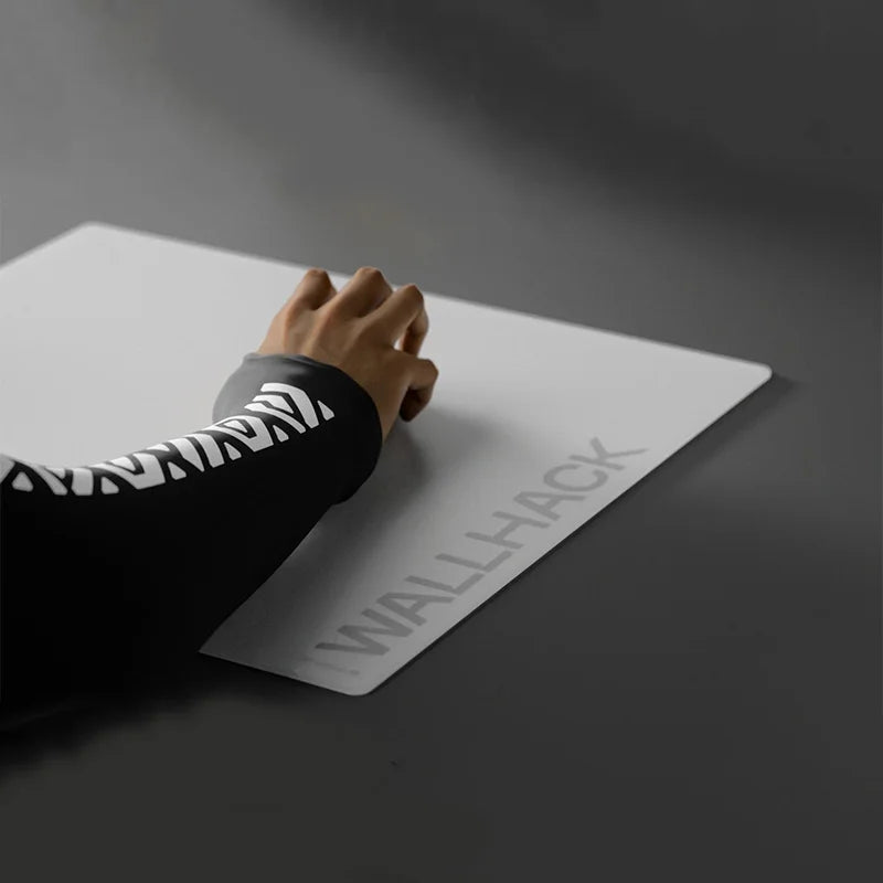 Tempered Glass Gaming Mouse Pad