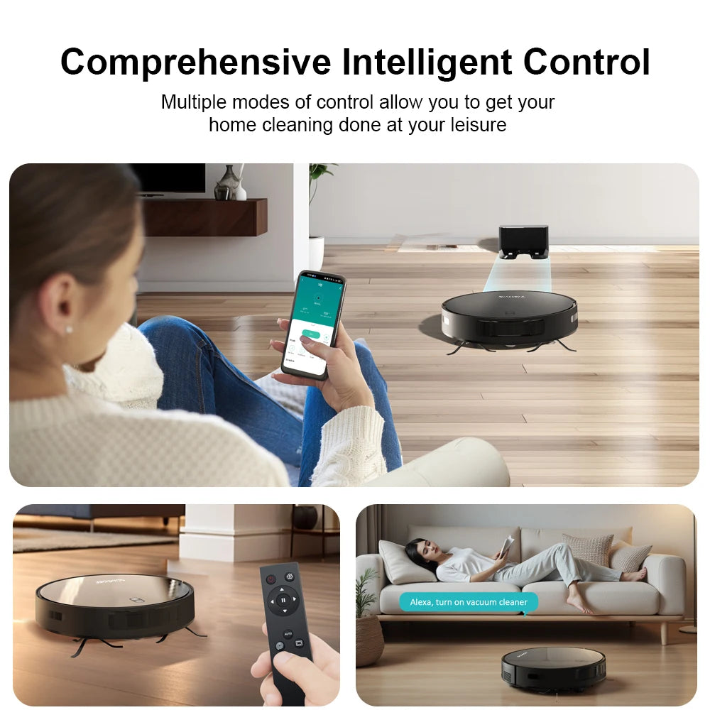 Smart Power-Clean Robot Vacuum