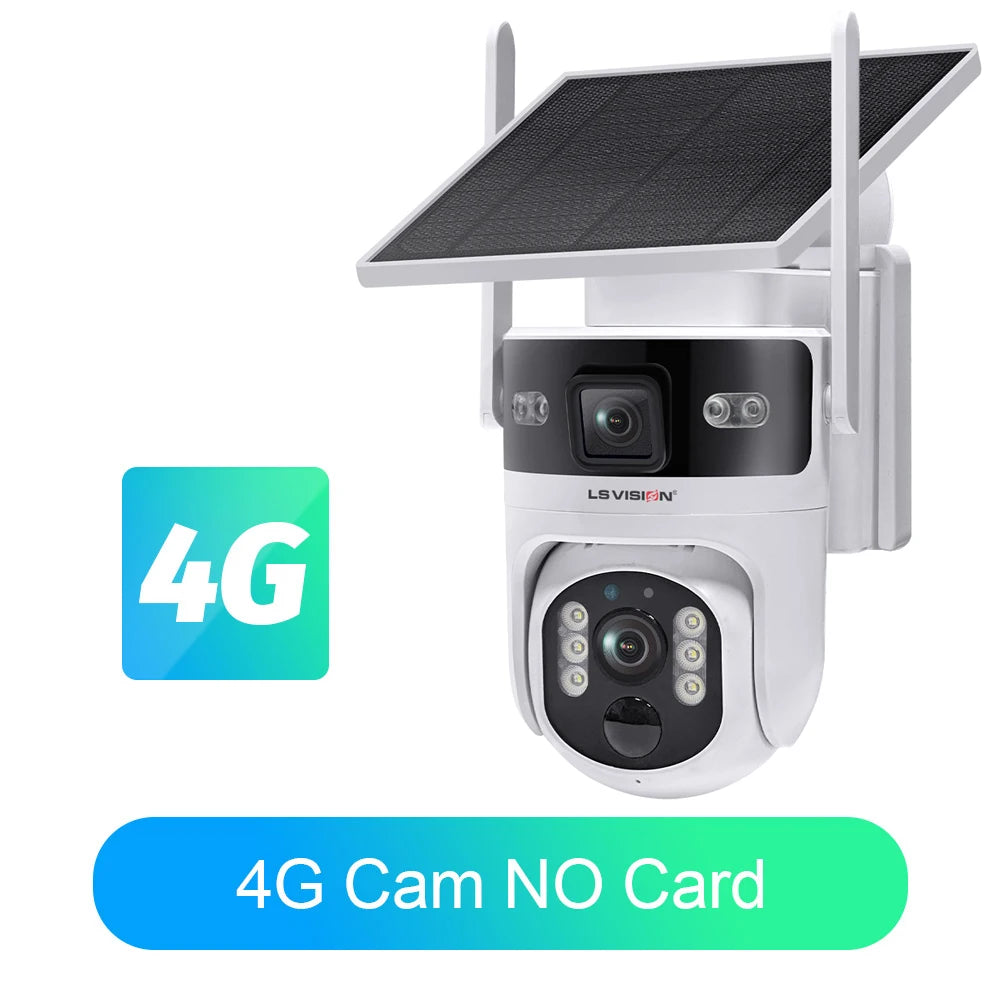 ProGuard 8MP Dual-Screen 4G/WiFi Security System