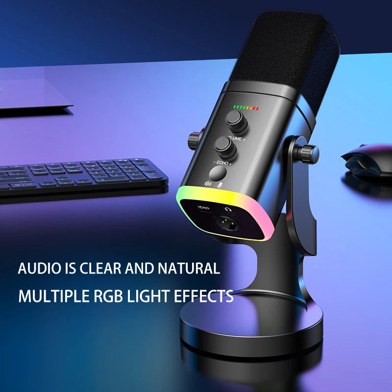RGB Streamer Microphone