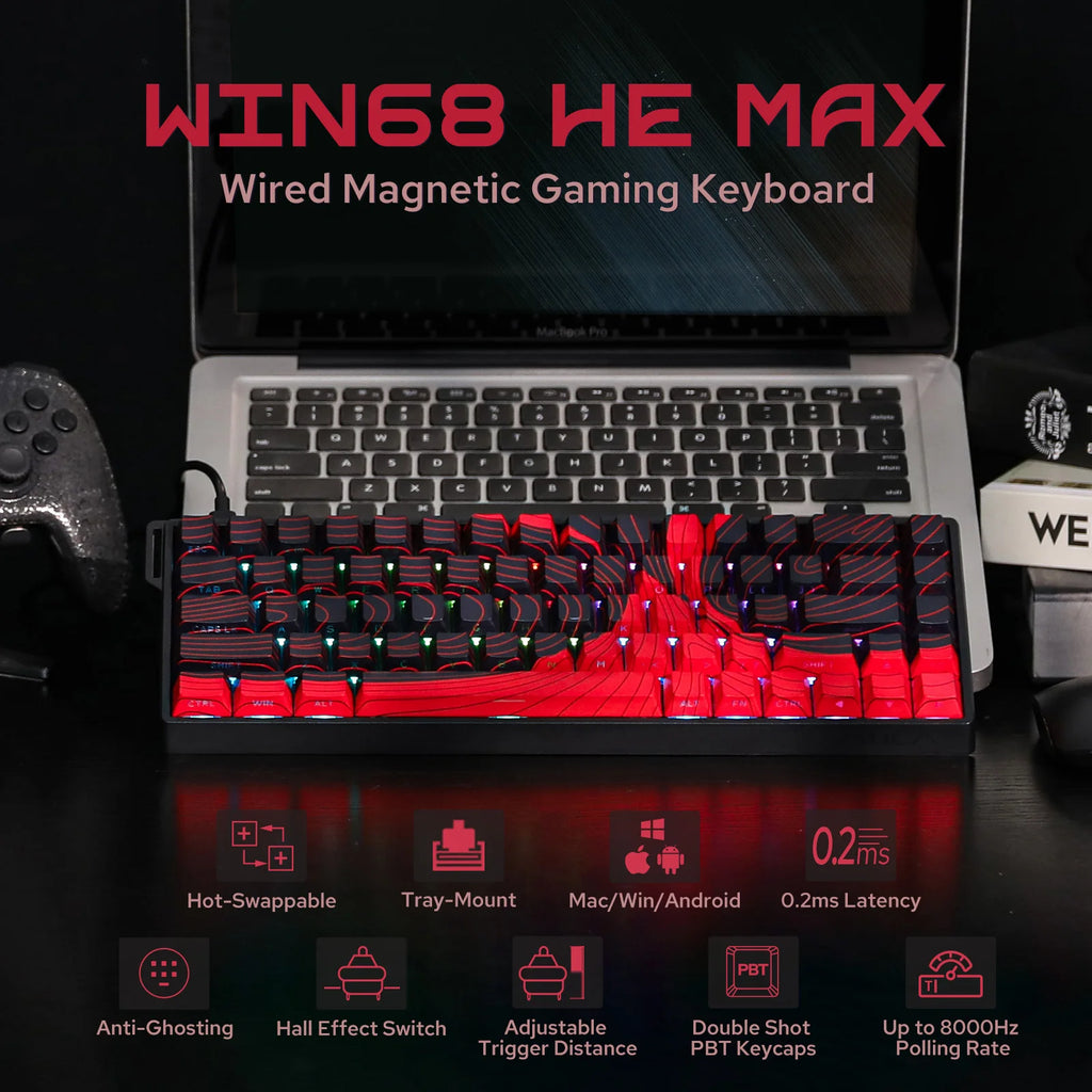 AULA Win68 HE Aluminum Mechanical Keyboard